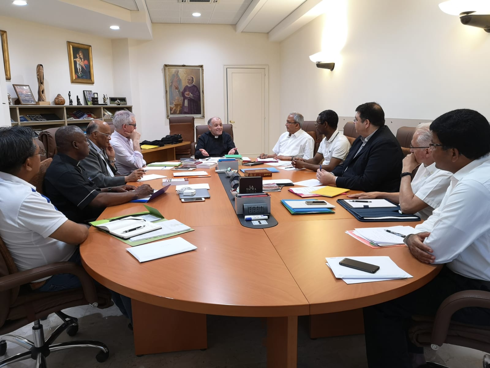 Reunião da Junta Diretiva dos Institutos Teológicos Claretianos de Vida Consagrada.