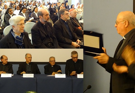 Il P. Rovira è festeggiato all’inaugurazione del corso del “Claretianum”