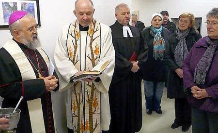 Inaugurazione di una casa ecumenica di ritiri a Mühlberg/Elbe