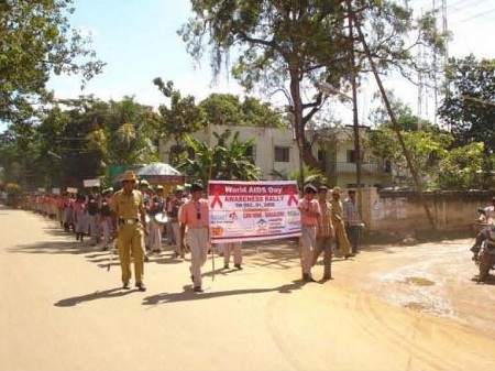 Rally in the World AIDS Day