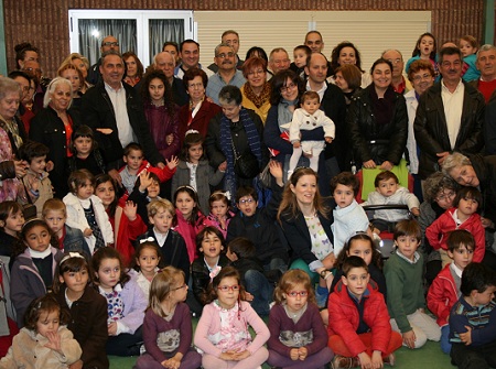 Familien in Zamora bringen ihre Verbundenheit mit den Claretinern zum Ausdruck