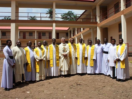 P. General besucht die Delegation West-Nigeria