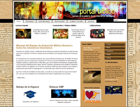 Homepage des Bibelteams der Claretiner