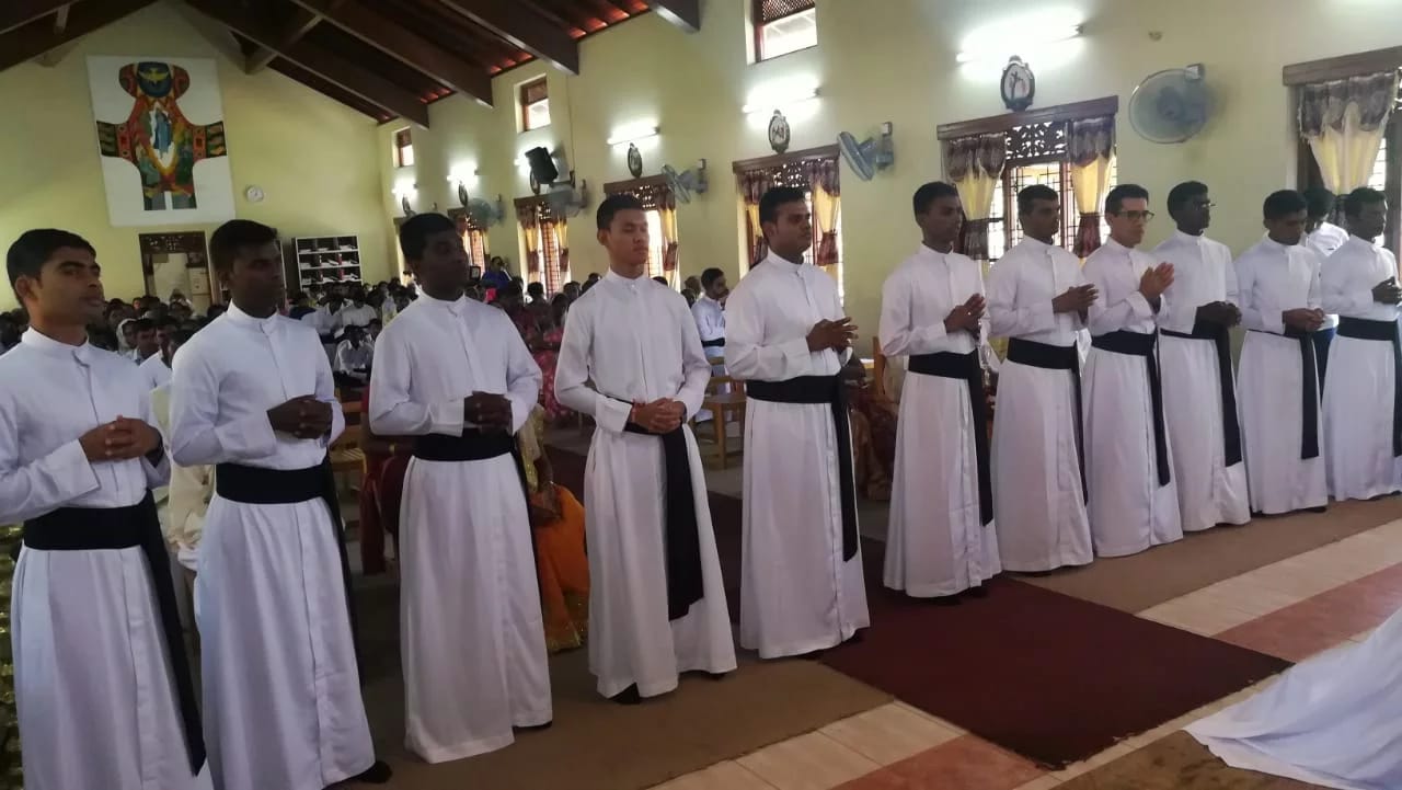 CASA CLARET (NOVIZIATO INTERNAZIONALE CLARETTIANO) – IN SRI LANKA 15 MISSIONARI CLARETTIANI IN PIU’ QUEST’ANNO