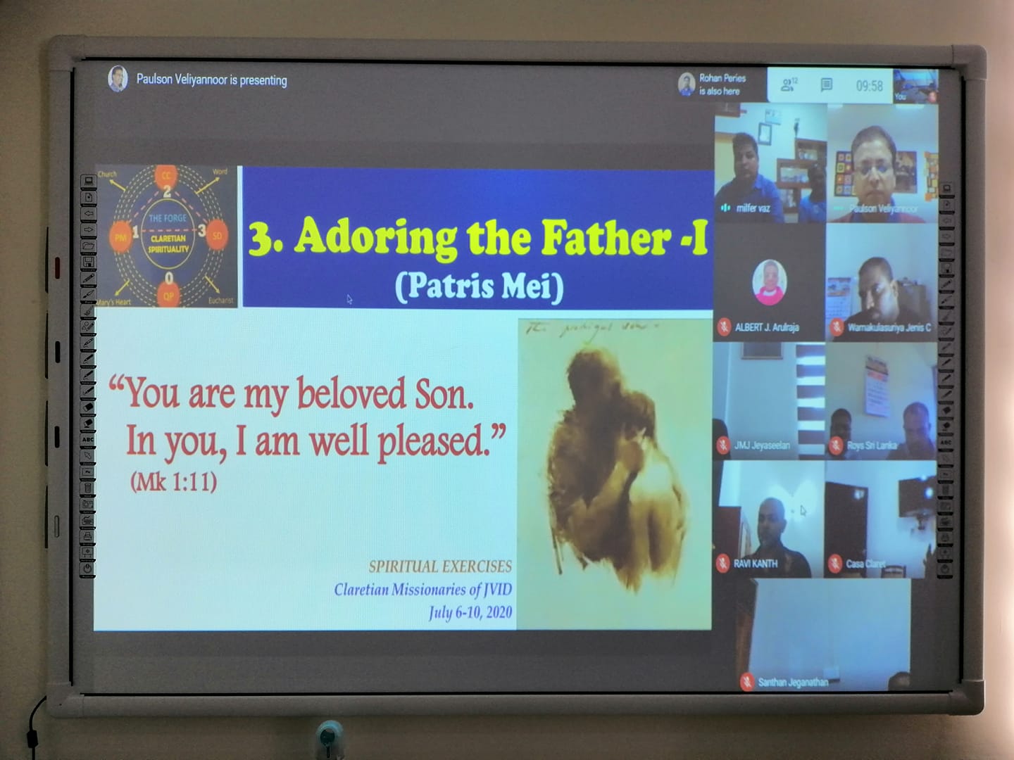 Von Spanien nach Sri Lanka: Online-Exerzitien der St. Joseph Vaz Delegation