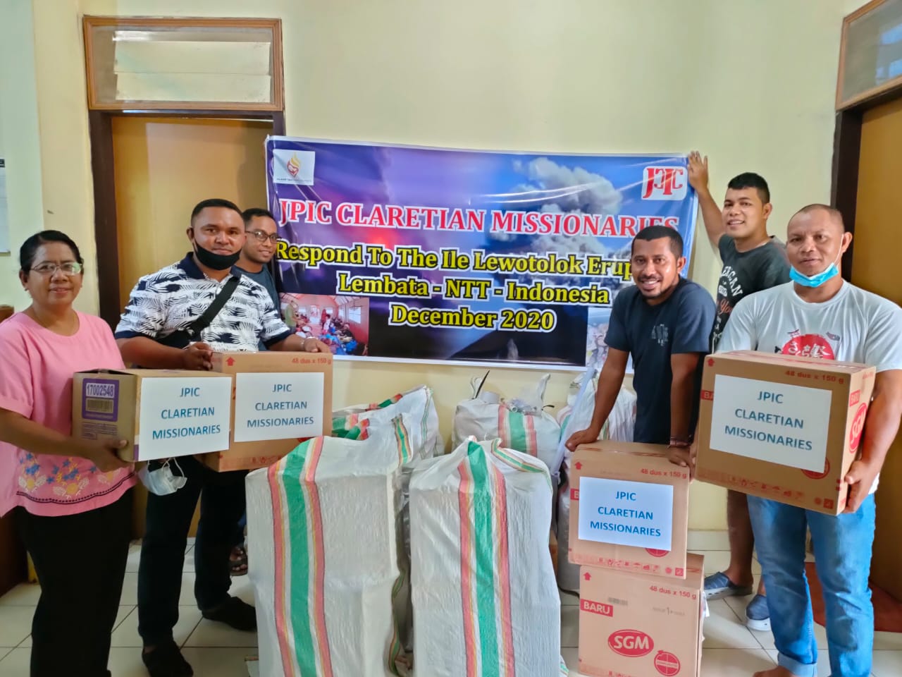 Solidarietà con le vittime dell’eruzione di Ile Lewotolok
