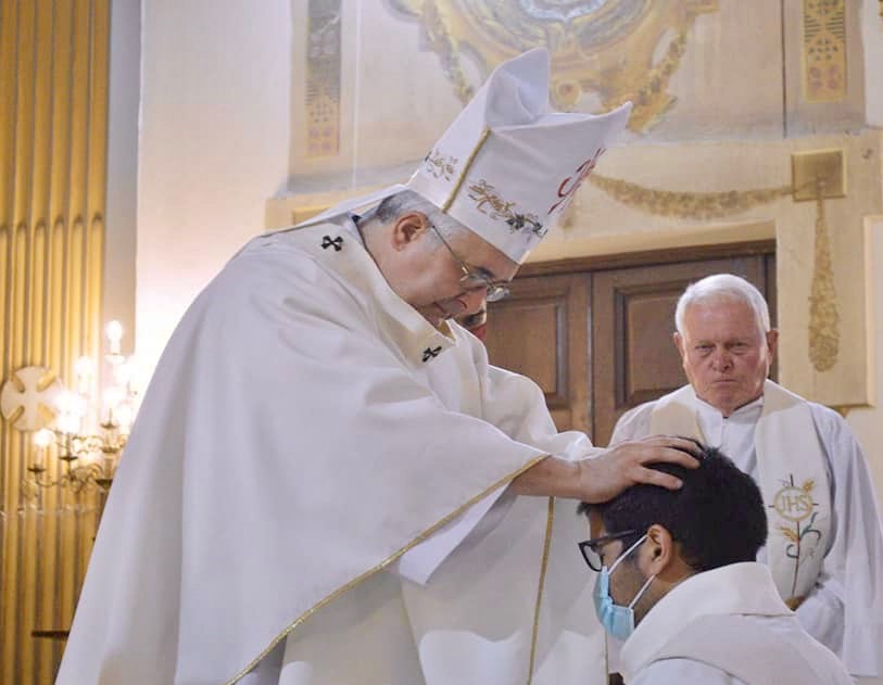 Priesterweihe von Carlos Soria CMF