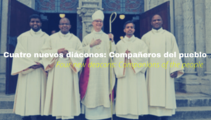 Quatro novos diáconos na província da Alemanha: Companheiros do povo