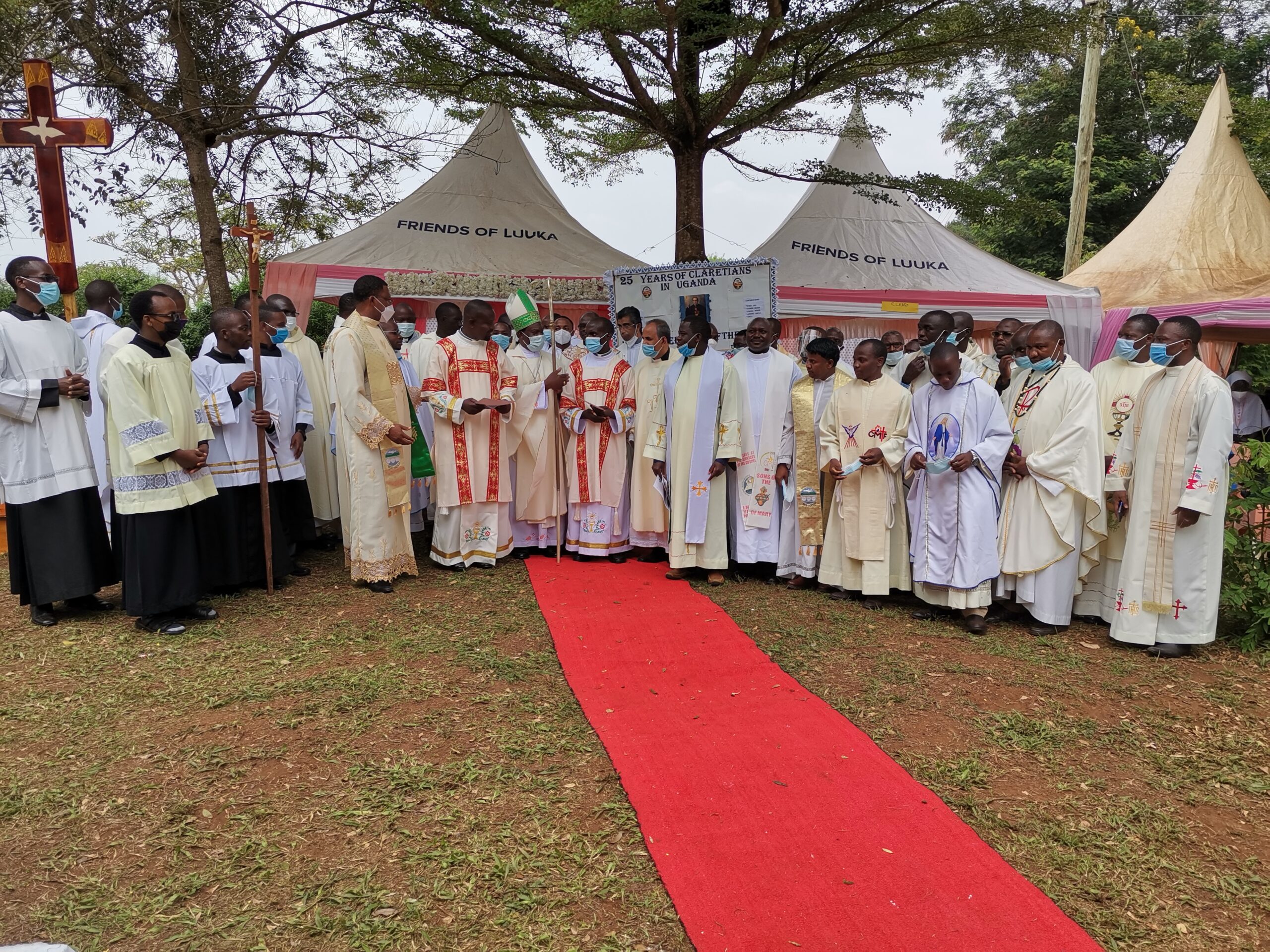 Celebração dos 25 anos da presença claretiana em Uganda: um momento perfeito para dizer sim ao serviço do Senhor