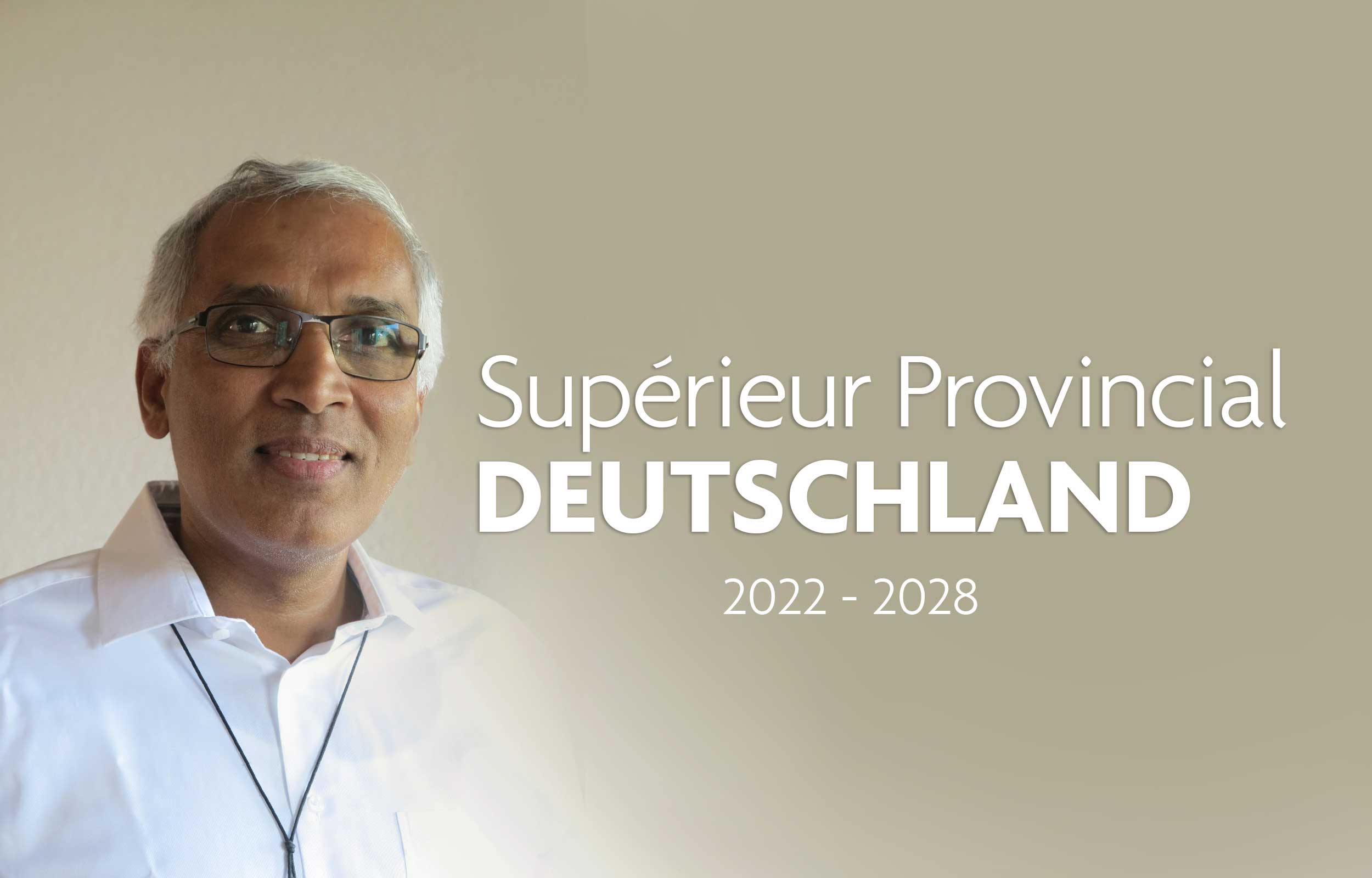 Le Père Callistus Joseph, CMF, réélu Supérieur Provincial de la Province de Deutschland