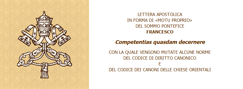 More collegiality and less centralization in Rome – New Motu Proprio of Pope Francis