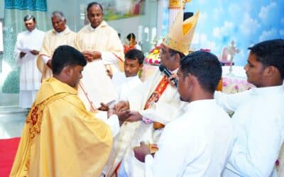 Priestly Ordination of Veligandla Bala John, CMF