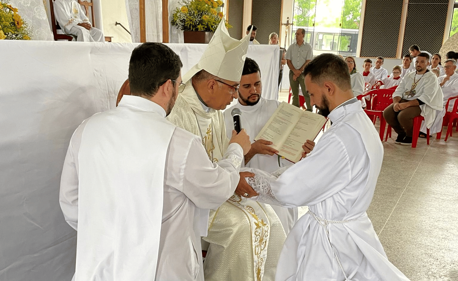 Ordenación de un nuevo diácono claretiano en Seringueiras, Brasil