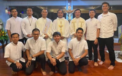 Fr. Rhoel Gallardo Province Reopens Novitiate House And Welcomes Eight Novices