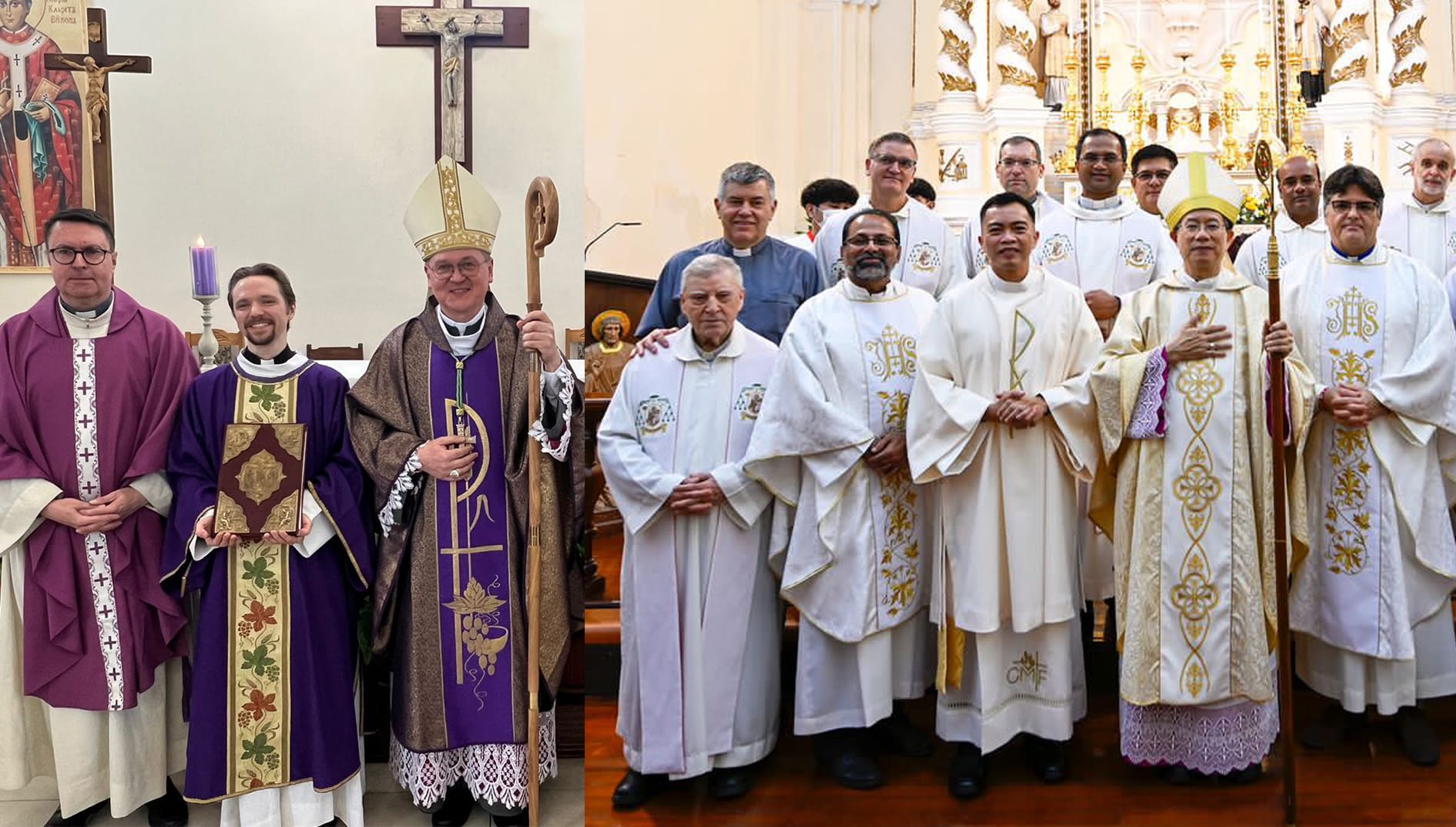 Ordinations diaconales clarétaines en Russie et à Macao : Engagement et service dans l’Église