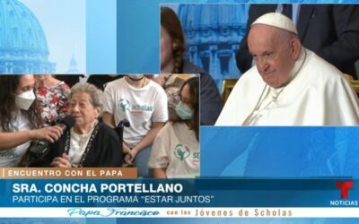 Conversation Avec Le Pape François Dans Le Cadre Du Projet “Être Ensemble” À La Résidence Claret Granada