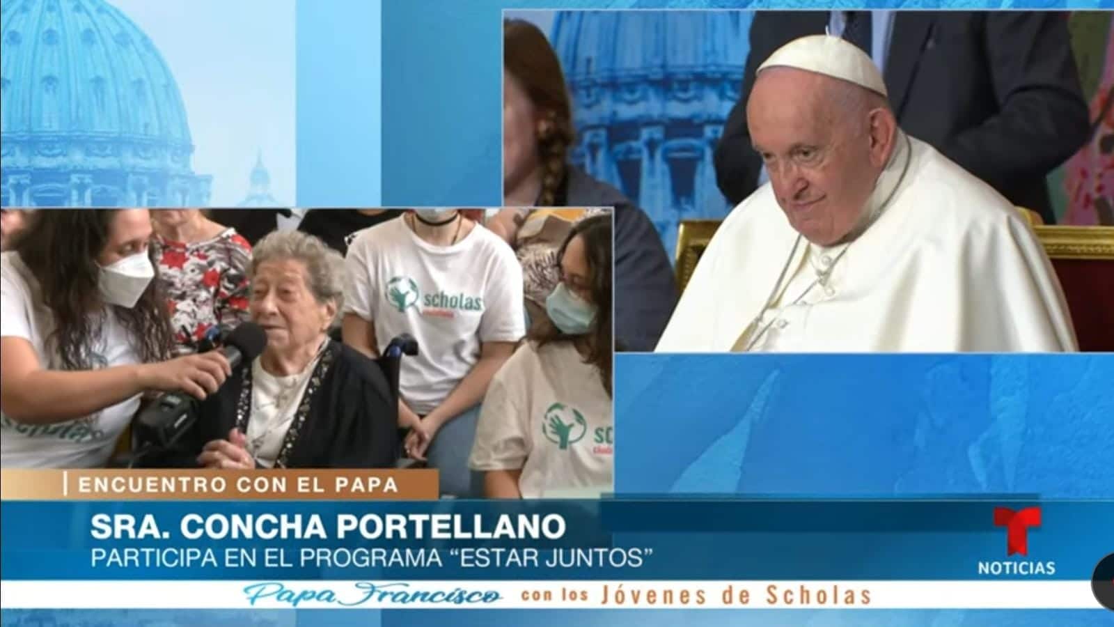 Bate-papo com o Papa Francisco através do Projeto ‘Estar Juntos’ na Residência Claret Granada