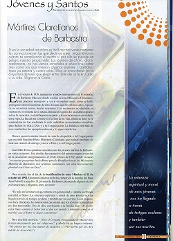 Los Mártires de Barbastro en la Jornada Mundial de la Juventud