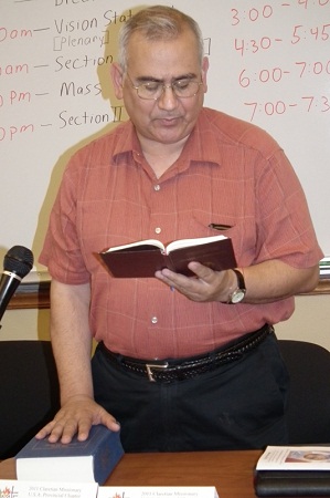 P. Rosendo Urrabazo CMF, élu Provincial de USA