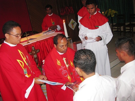 Celebration of the Beginning of the Postulancy