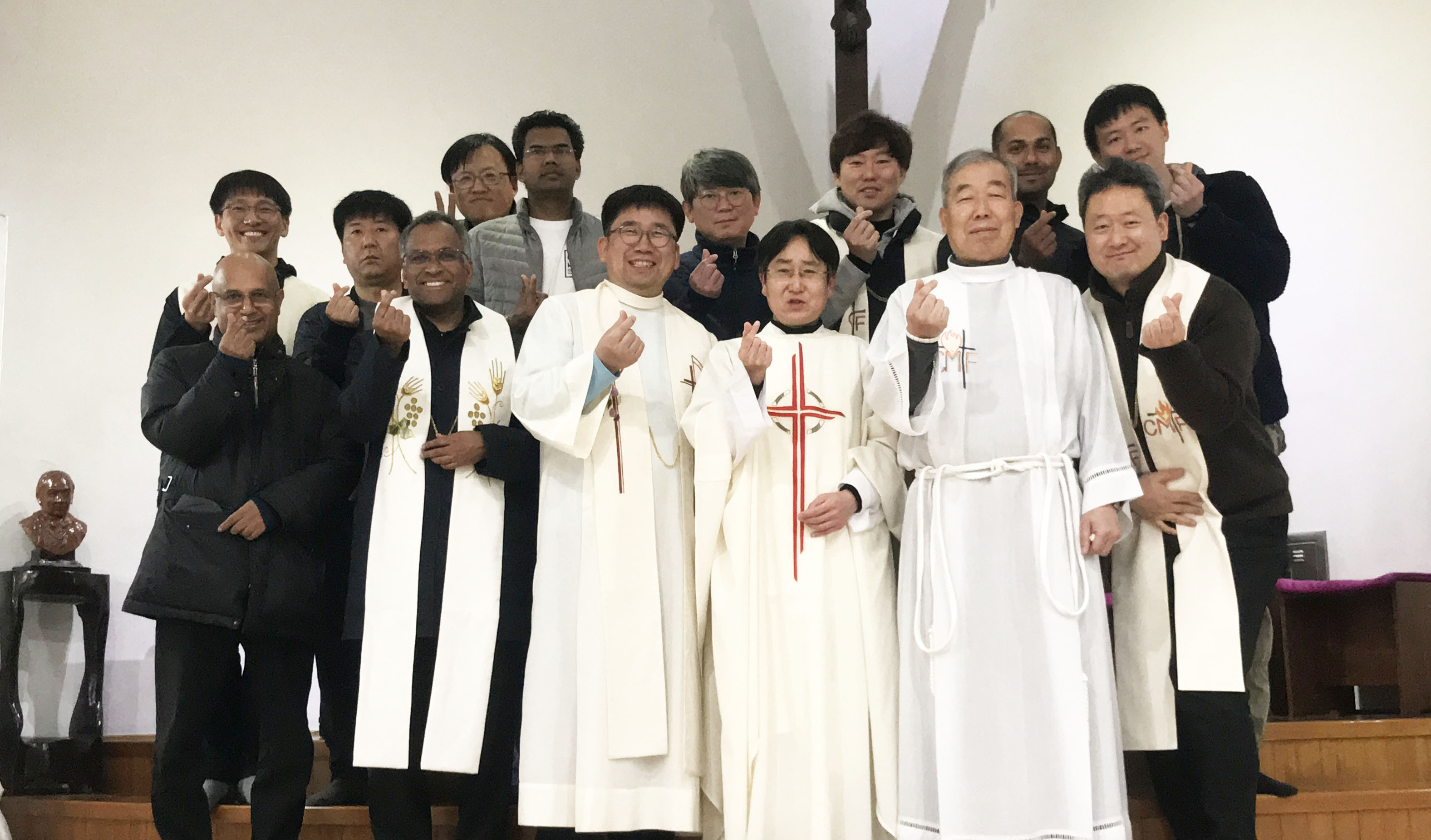 Celebración de las Bodas de Plata de la Primera Profesión Religiosa en la Delegación Independiente de Korea