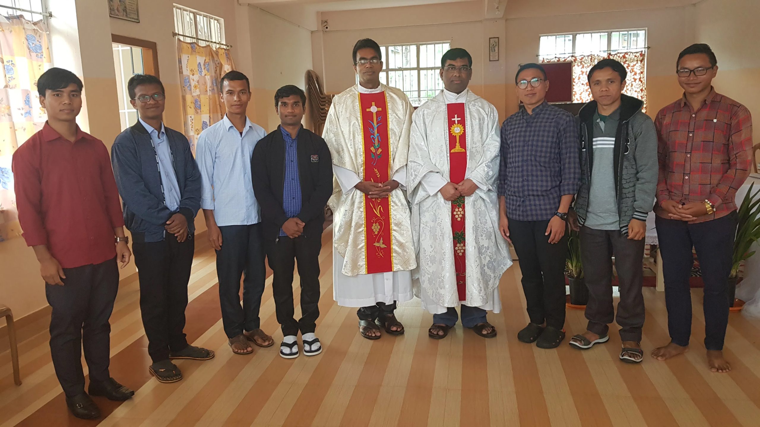 Novitiate Begins at Nongmensong and Professions of Claretian Students of Northeast India Delegation During the Time of Pandemic