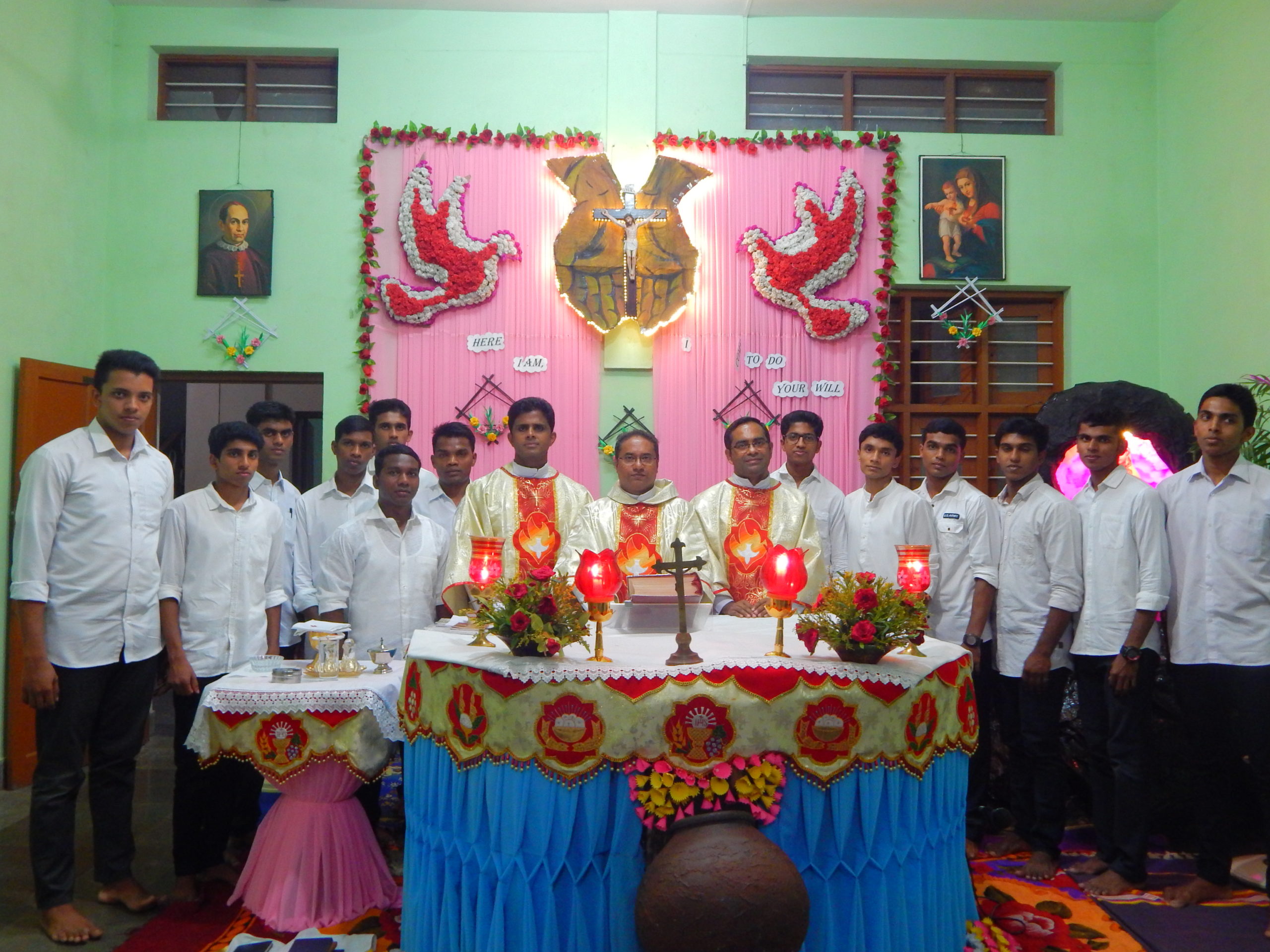Novitiate Program at Claretian Ashram Wardha and Professions in St. Thomas Province