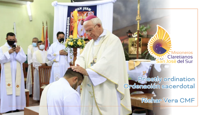 Priesterweihe von Richar Vera CMF