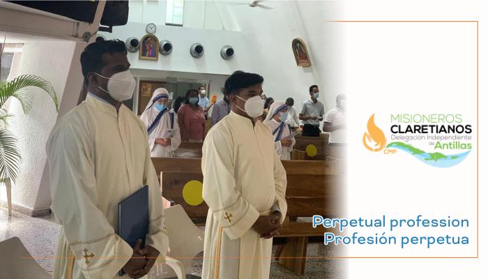 Perpetual professions in the Independent Delegation of Antillas