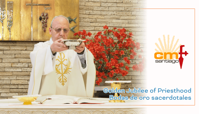 Fr. José San Román Calvo, CMF celebrates his Golden Jubilee of priestly life