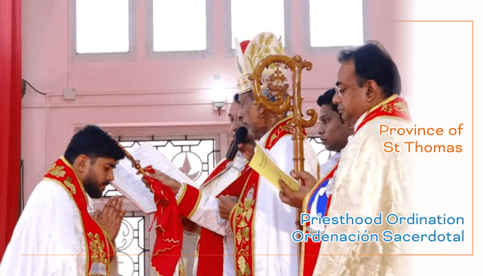 Priestly Ordination of Tibin Pazheparampil, CMF