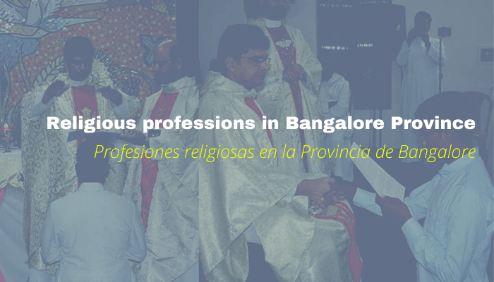 Religious Professions in Bangalore Province