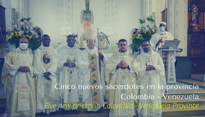 Priestly ordinations in the Colombia-Venezuela Province