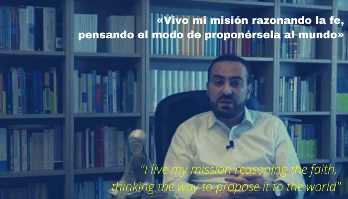 Samuel Sueiro, cmf: “I live my mission reasoning the faith, thinking the way to propose it to the world”