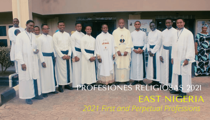 Religious Professions of East Nigeria Province