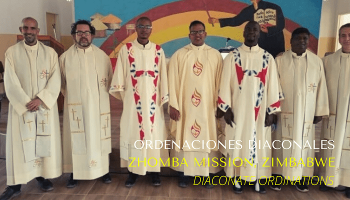 Ordenación de diáconos en Zimbabwe
