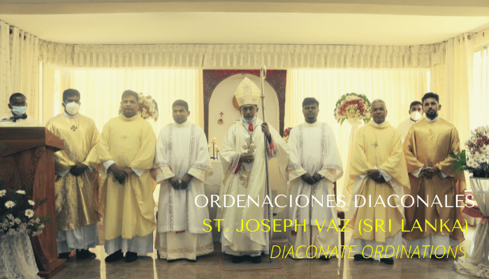 Diakonatsweihe in Sri Lanka