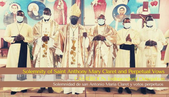 Solennité de Saint Antoine Marie Claret et Vœux Perpétuels à Yaoundé, Cameroun