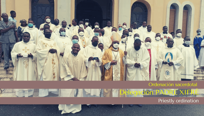 Priestly ordination at FATHER XIFRÉ Delegation