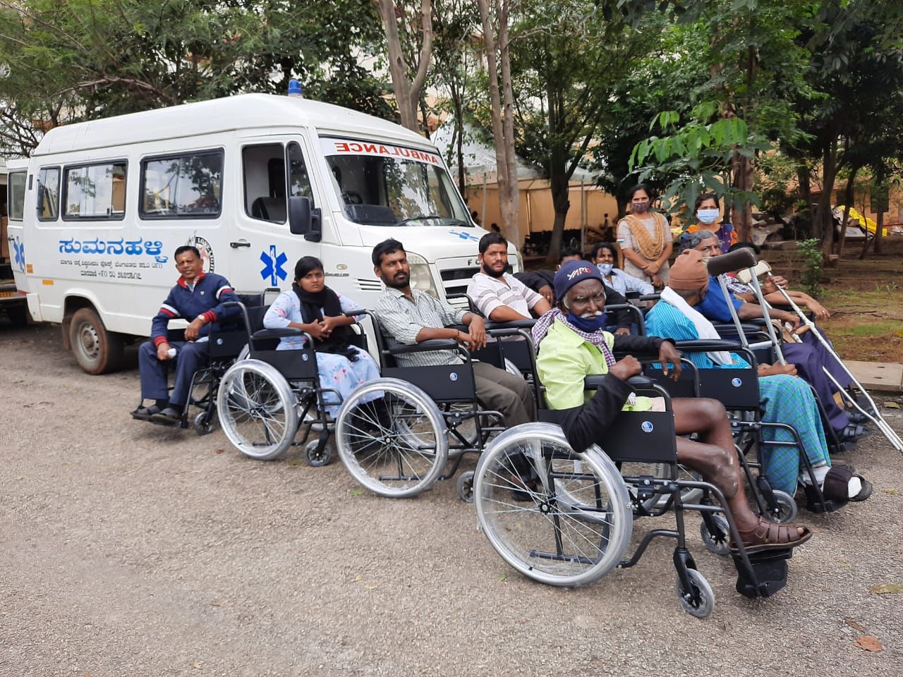 Ba 20220201 Sumanahalli Wheelchairs Rotary