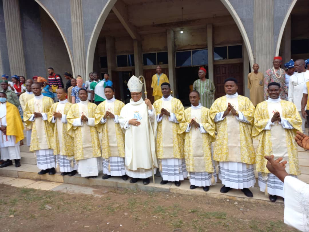 Diaconate Ordination in East Nigeria Province