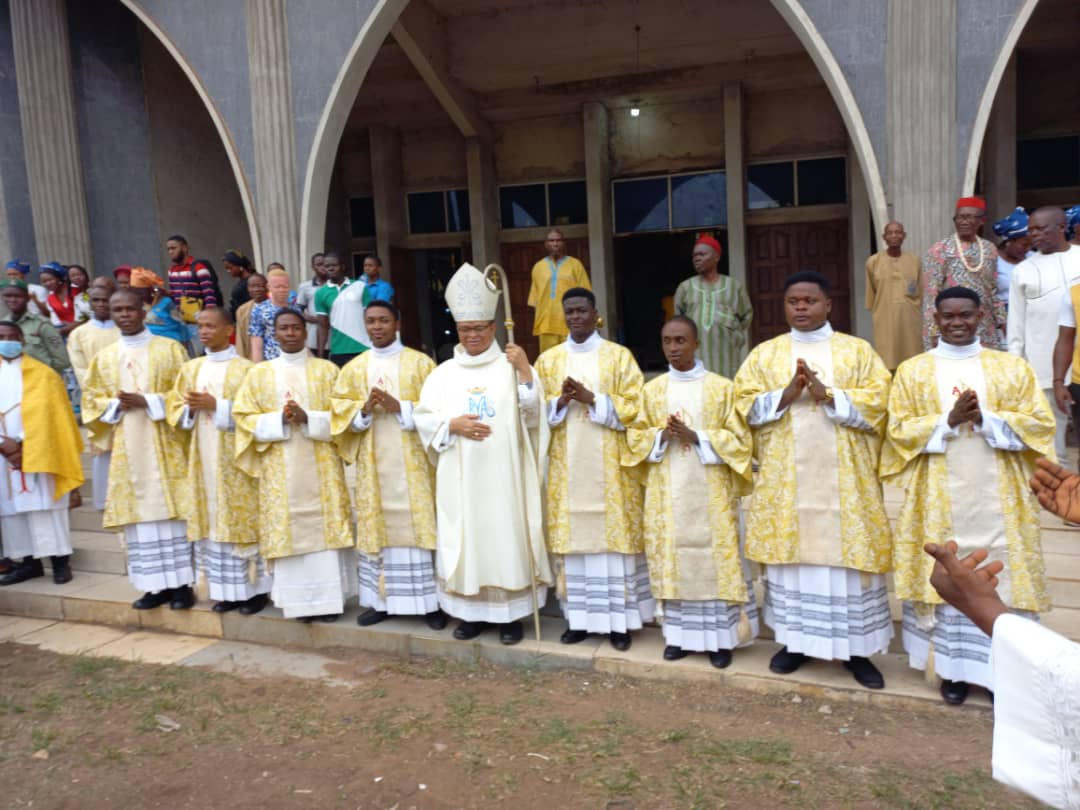 Ordination diaconale dans la province du East Nigeria