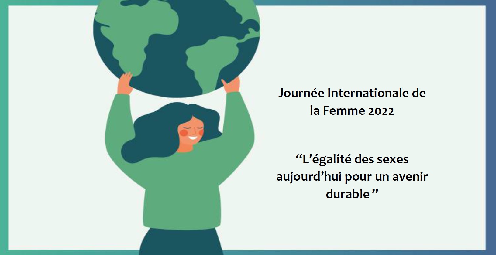 L’égalité des sexes aujourd’hui pour un avenir durable