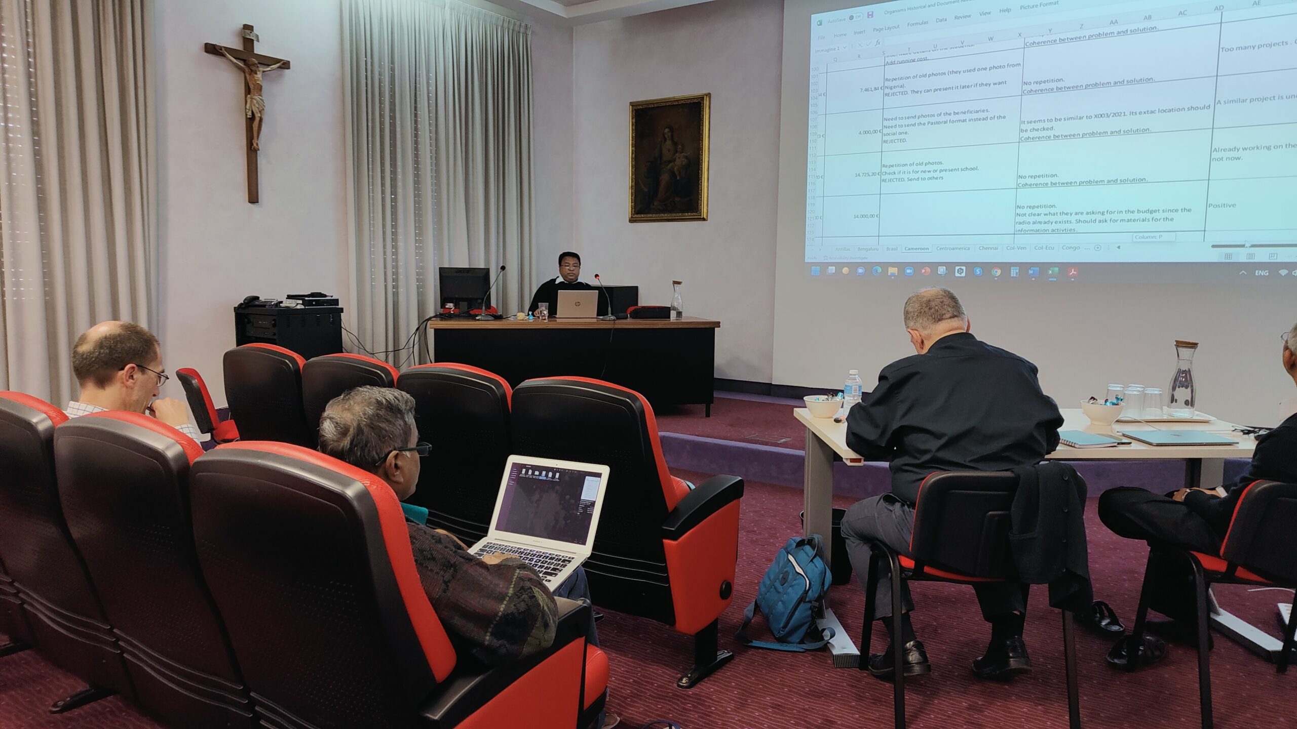 50 projets de missions clarétaines approuvés pour le financement ! 3 Gmp 20220328 Project Deliberations 5 Scaled
