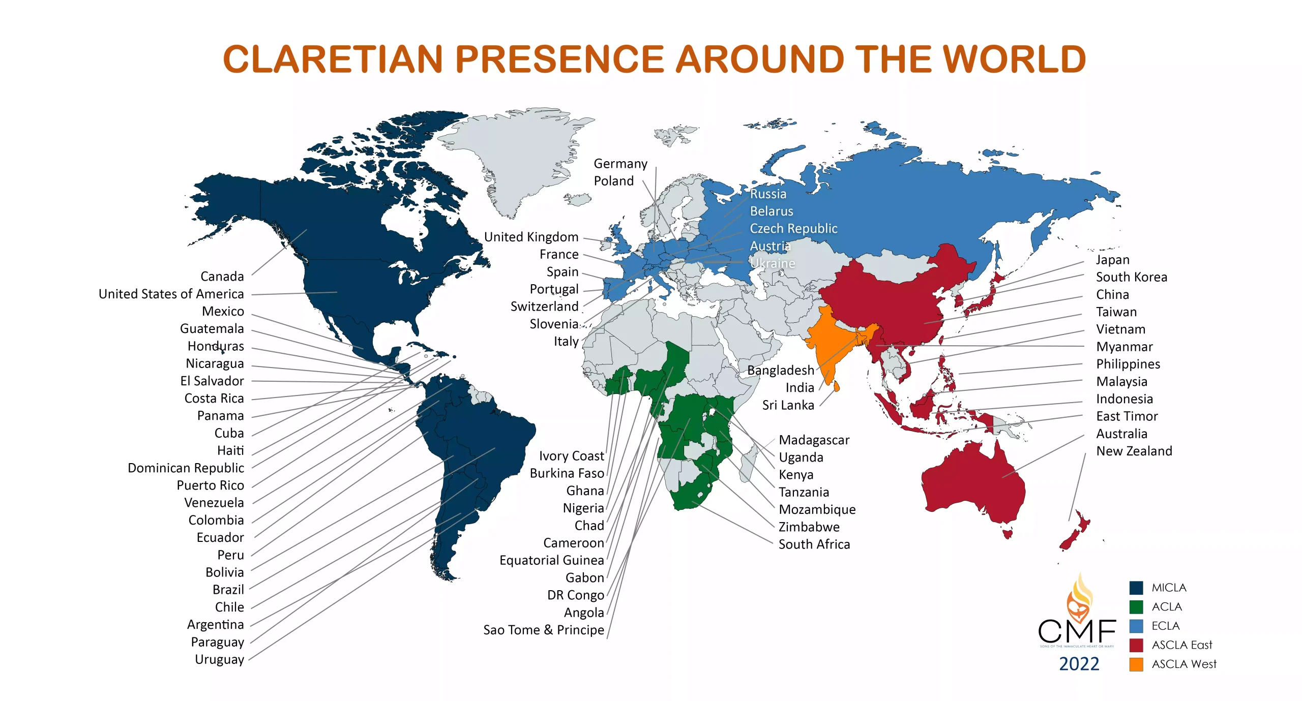 Claretians Around the World