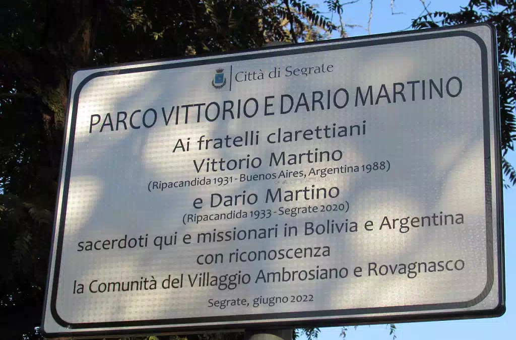A playground dedicated to the Martino brothers