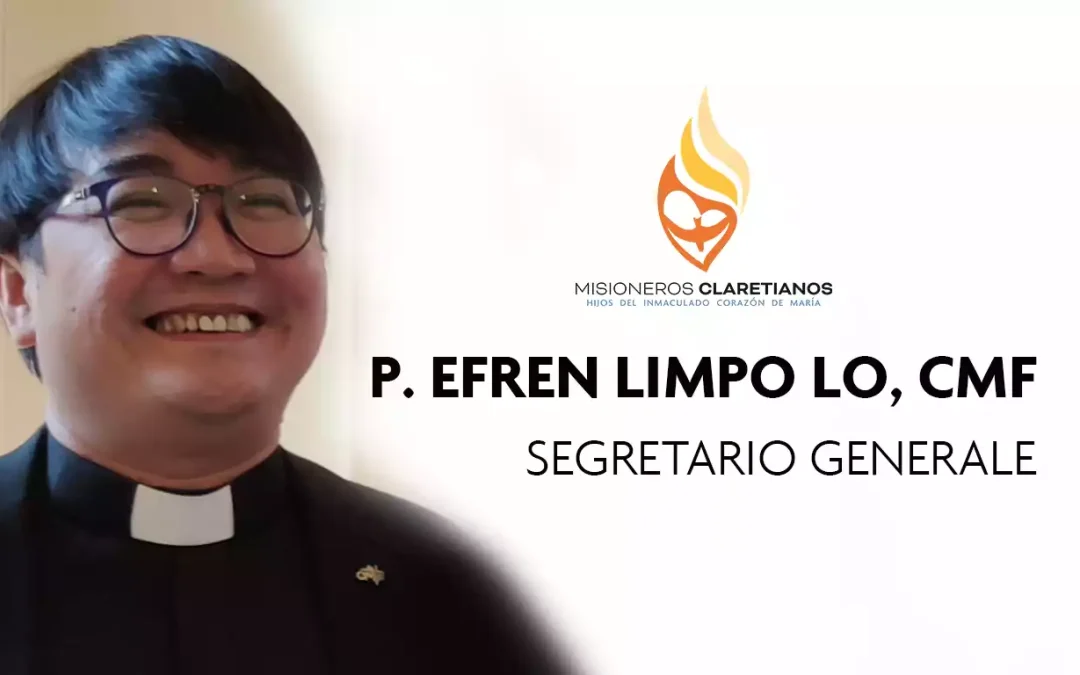Nuovo Segretario Generale: P. Efren Limpo Lo, CMF