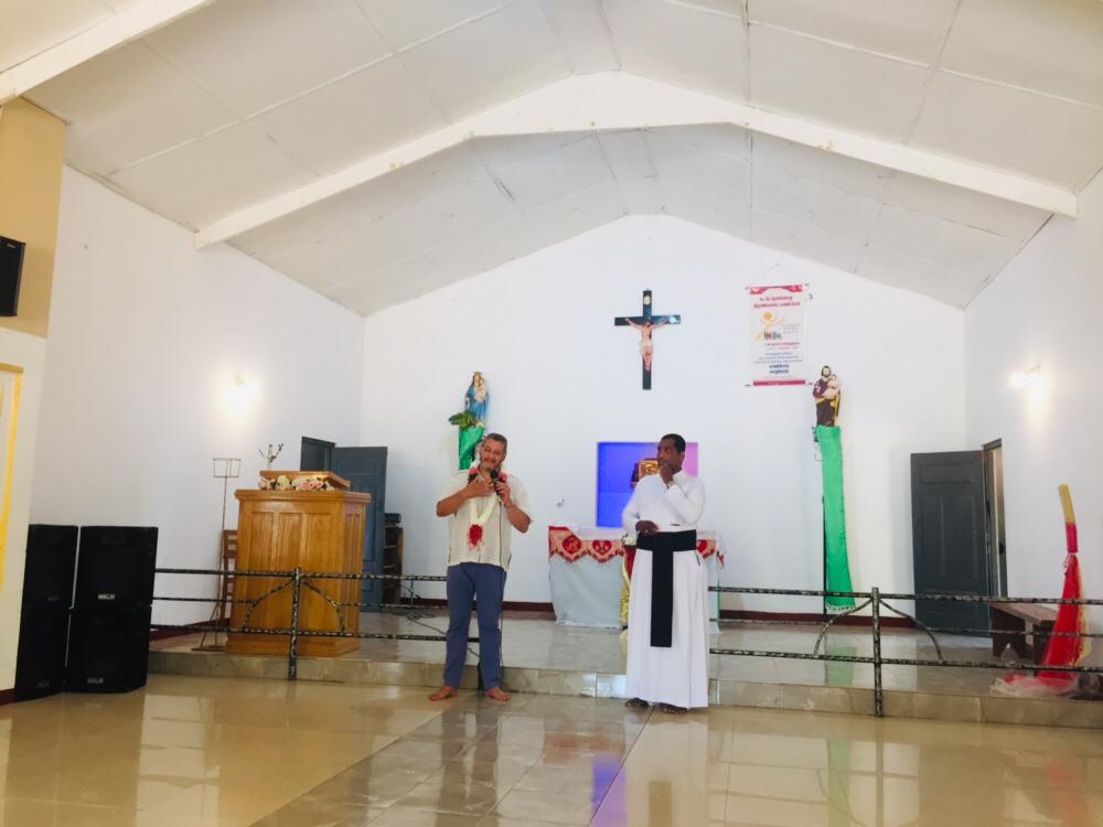 Visita pastoral del Hno. Carlos Verga, CMF, a St. Joseph Vaz 8 Sv 20220711 Visit Of Bro Carlos 14