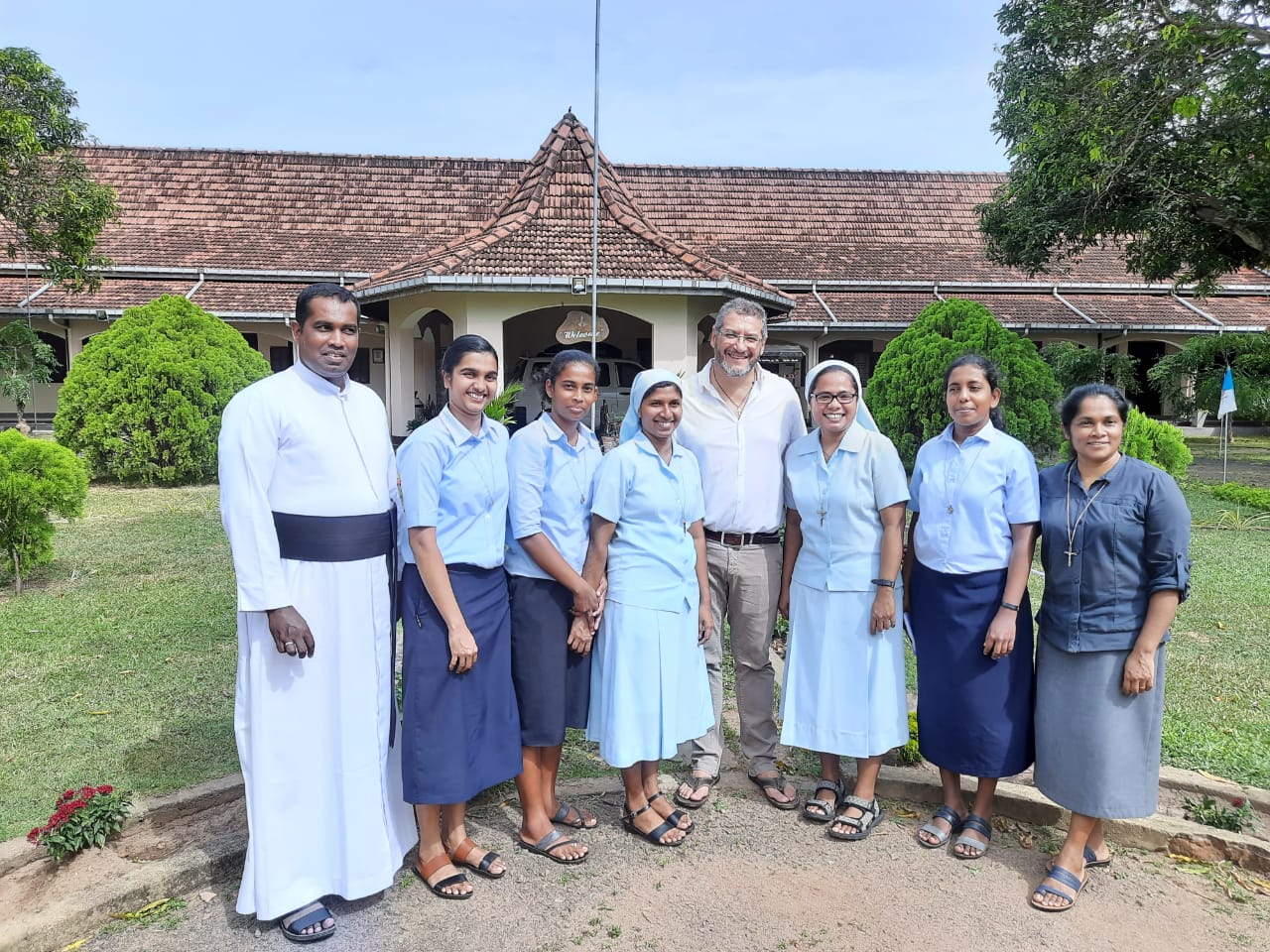 Visita pastoral del Hno. Carlos Verga, CMF, a St. Joseph Vaz 3 Sv 20220711 Visit Of Bro Carlos 5