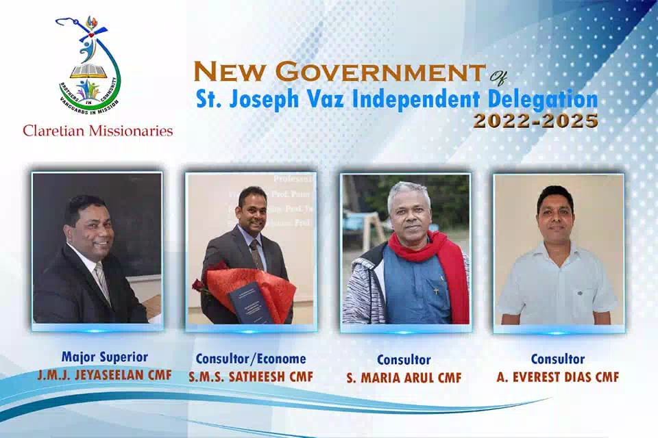 Nouveau Gouvernement De St. Joseph Vaz 2022 – 2025